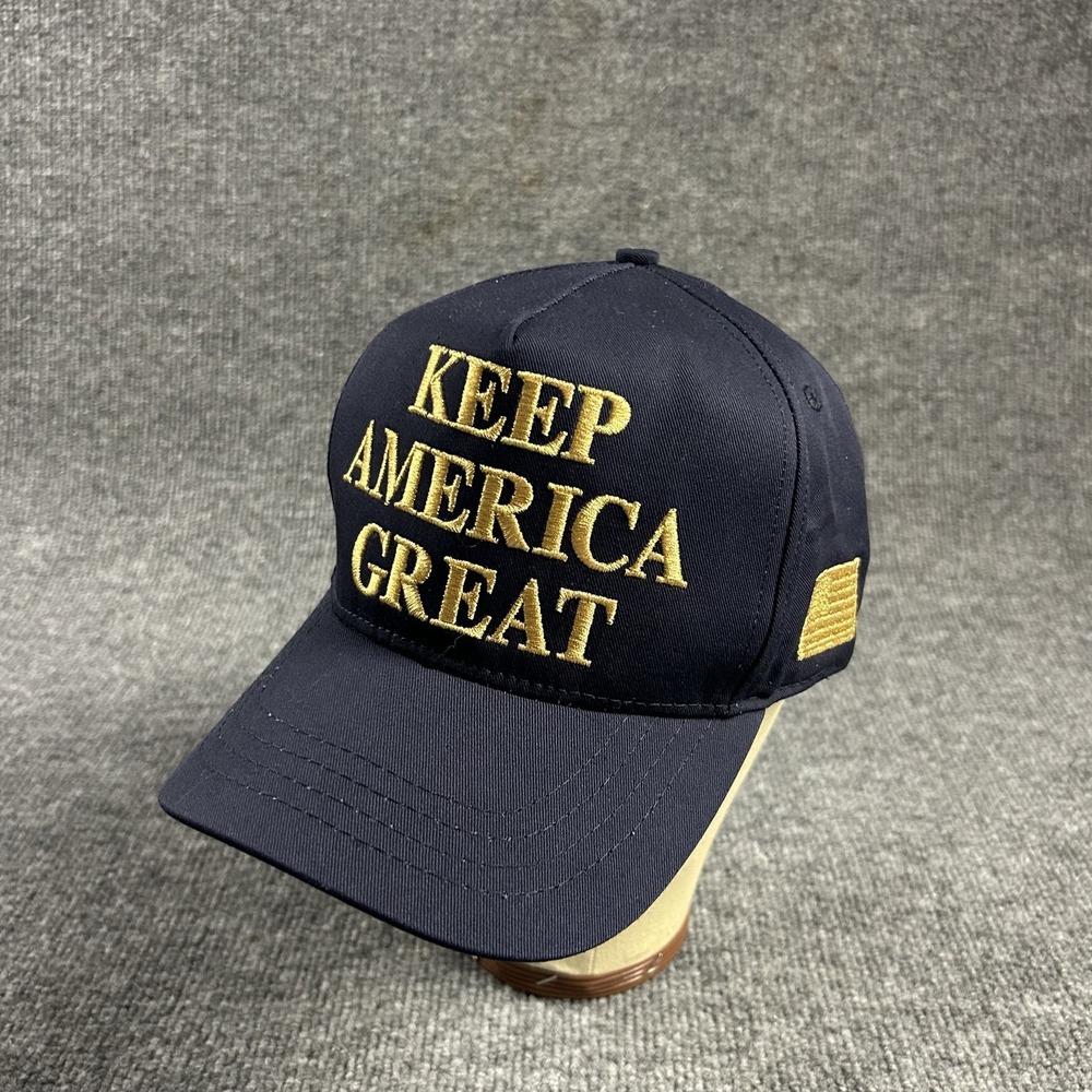 Trump Keep America Great Cali-Fame Hat Cap Snap Back One Size Blue USA Mens